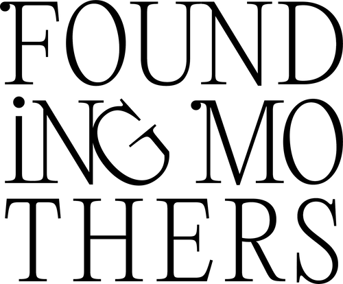 Founding Mothers Black Stacked Square Logo