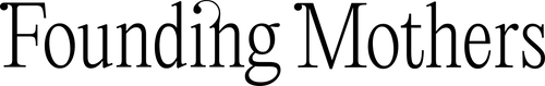 Founding Mothers black horizontal logo
